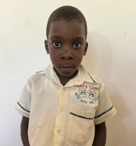 Name: Kisitu TroyAge: 3Gender: BoyChild ID: UJ25ED0018