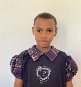 Name: Shanitah ElizabethAge: 6Gender: GirlChild ID: UJ25ED0025